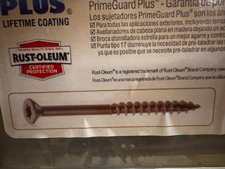 25 LB 3 x 9 EXTERIOR SCREWS